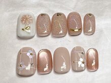 ネイル シンデレラ(Nail☆Cinderella)/60min◆フラワーネイル