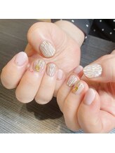 なないろ美容鍼灸整体院 アンド ネイルコア(nail Koa)/ペールピンク
