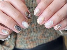 クレモアネイル 池袋西口店(CLEMORE NAIL)/アニマルニュアンスネイル