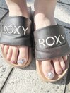 foot 2本アート