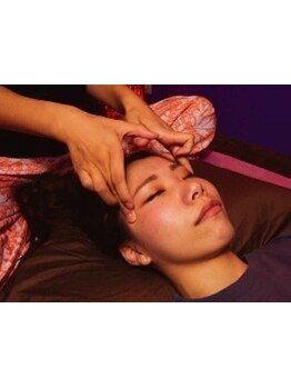 ヘッドスパで癒されたい