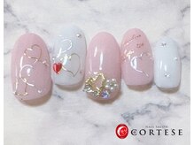 ネイルサロン コルテーゼ 四条烏丸店(CORTESE)/島限定デザイン　通常コース