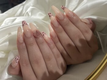 レオタード柄ネイル