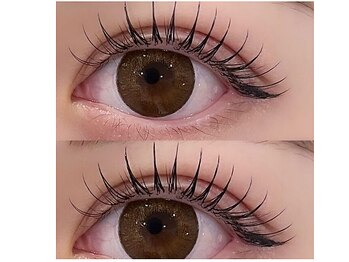 ムル 北名古屋店(MURU)の写真/目の形やまつ毛の状態を見極め似合わせデザインをご提案♪LEDマツエクでモチも良くキレイな目元をキープ☆