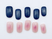 ネイルサロン クイール 小山店(NAIL SALON QUILL)/パウダーチークネイル