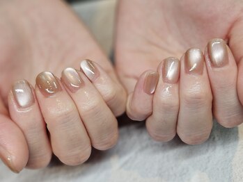 プロモート 岡山城下店(Promote)/自爪になじむマグネットカラー