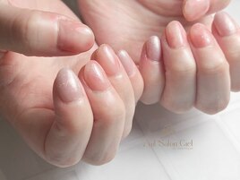 ふんわり桃デザイン