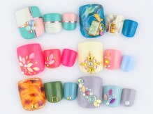 ネイルサロン ブランアンジュ(Blanc Ange)/フットジェルBアート