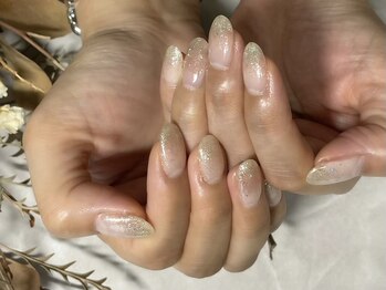 セブン ネイル(7 nail)/ラメグラデーション