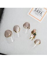 サヴァ アイラッシュアンドネイル(sava)/【ニュアンスフレンチ】