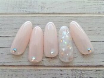 ブランロール 中目黒店(Blanl'or)/シンプルシェルネイル