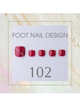 はあとねいる 東武宇都宮駅前店/Foot nail design 102