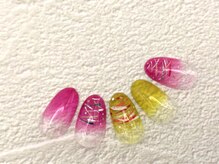 ラウレアネイル(Laule’a Nail)/【定額】ヨーヨーネイル 夏祭り