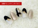 定額バレンタインネイル