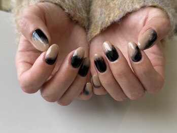 プチナノ(petitnano)/【rina】ニュアンスネイル