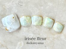 イリゼフルール 代官山店(irisee fleur)/【フット】ニュアンス☆ホワイト