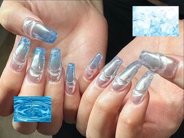 クリア！アクア！アシメネイル☆