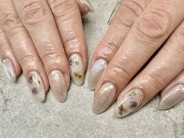 2026春ネイル【お花ネイル】