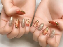 ネイルビジョルノ つくばみどりの店(Nail Begiorno)/マグネット　フラッシュ　ミラー