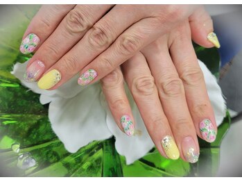 ネイルサロン スクール アンジェラ 水戸本店/春ネイル