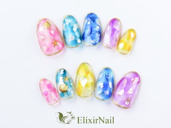 エリクサーネイル 神田(Elixir Nail)/カジュアル/クーポン使用