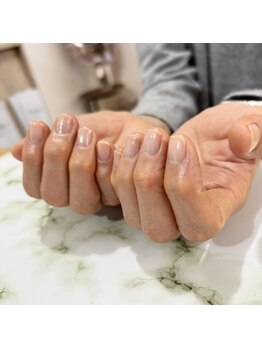 自爪育成ネイルケア