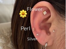 ナンバーアンドスリーサン(No&33)/【10粒】耳つぼジュエリー