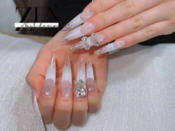 ゼン ネイル デザイン 池袋(ZEN NAIL DESIGN)/* 長 さだしやり放題×つけ放題