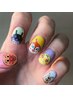 【ネイリストRina限定】▼キャラクターネイル15400円～