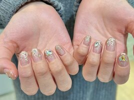 ラメグラデーション★