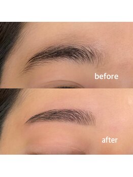 ビューステージ アイブロウサロン 秋田/平行眉