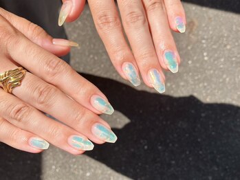 ビューティービースト フォー ネイルアンドアイラッシュ 松浜店(beauty:beast)/オーロラフィルム☆