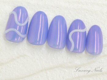 ラグジュアリー ネイルズ(Luxury Nails)/オーロラミラー◇ニュアンスNail