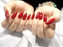 ヤシネイル(Yashi Nail)/ワンカラー　（赤）