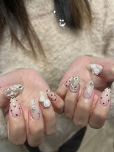 エーモアー(a'more)/ハートネイル　バレンタイン