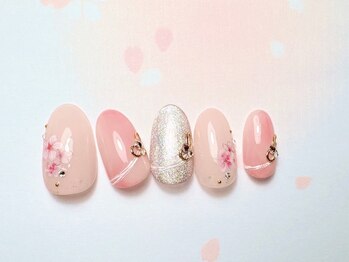 ギャザーパーティー 目白店(gatherparty)/2025シーズン【梅・桜ネイル】