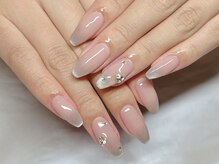 Wisteria 大曽根店【ウィステリア】美フォルム/大人ワンホン/韓国ネイル/フィルインの雰囲気(シンプルネイルにもこだわりをつめこんであなただけのネイルを◎)