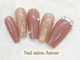 キラキラ春夏のネイル¥7980