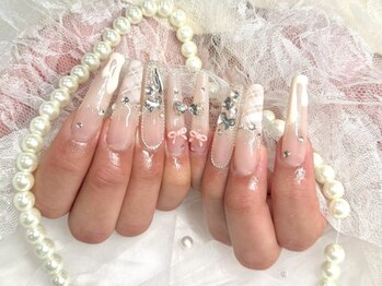 ジョアアンジェ 京橋店(joieange)の写真/【京橋】アプレスタート★デザイン豊富でアートの再現度◎オフ込チップ長さ出し付つけ放題¥12500もオススメ