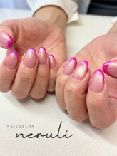 ネルリ(neruli)/pink &nbsp;french nail
