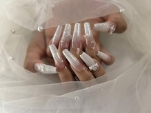 エマネイル バイ チュラ(emma nail_by chula)の雰囲気（ロングネイルもチップ長さだしで、可愛くトレンドも取り入れて◎）