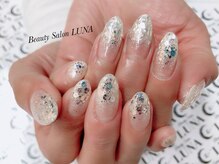 ビューティーサロン ルーナ(LUNA)/ラメグラデーションネイル
