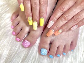 ★カラフルツイード×マット★