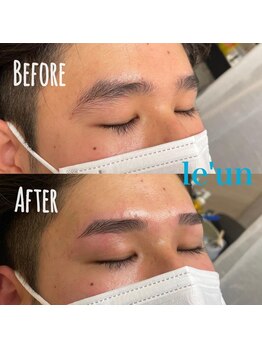 ルアン 六本木店/メンズ美眉毛スタイリング