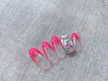 リーチェ ネイルズ(Riche Nails)/ネオンフレンチ