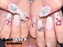 ネイルマフィア 原宿(NAIL MAFIA)/りぼんネイル/フィルイン/原宿