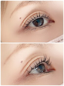 クリア アイラッシーズ アンド ネイルサロン シャイン(CLEAR & SHINE)/もっと根元からグイッと上がる!