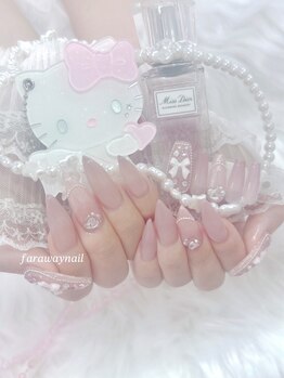 ファラウェイネイル(Faraway nail)/9月分プッシュデザインコース★