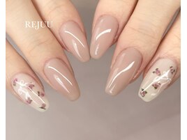 小花ネイル