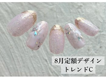 ワンフォアスマイル 北谷店(One for smile)/8月の定額ネイルデザイン☆